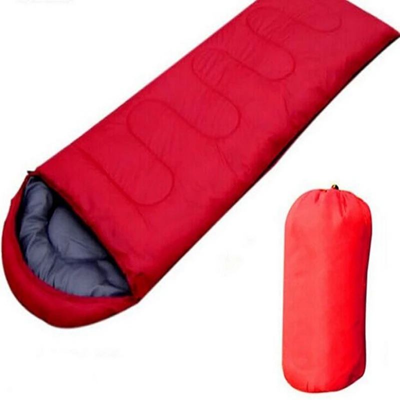 Sleeping Bag Outdoor Camping Envelope Cotton 750g Summer Camping
