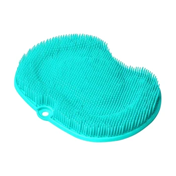 

Shower Bath Foot Massager Scrubber Cleaner Brush Pad Toe Cleaner Mat With Non Slip With Suction Cups