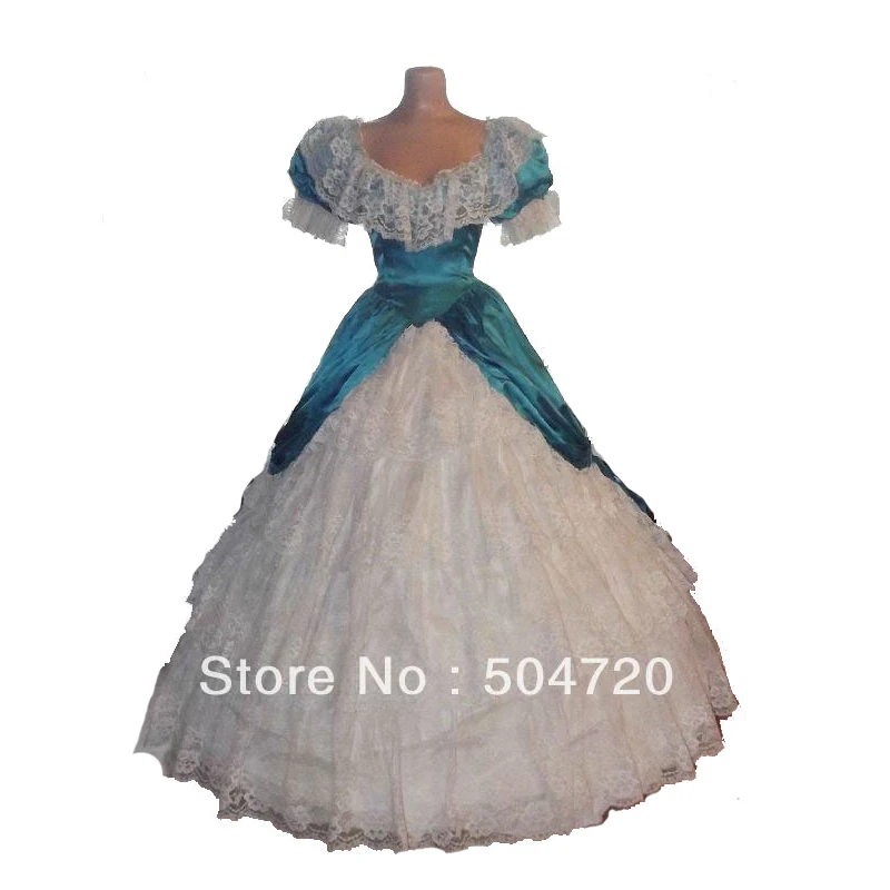 2021 New Victorian Corset Gothic/Civil War Southern Belle Ball Gown Dress Halloween Dresses | Женская одежда