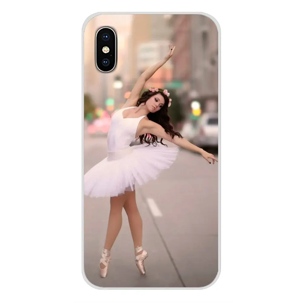 Красивые балетки для девочек, танцевальная обувь для Apple iPhone X, XR, XS, 11Pro, MAX, 4S, 5S, 5C, SE, 6 S, 7, 8 Plus, ipod touch, 5, 6, чехлы для телефона - Цвет: images 9