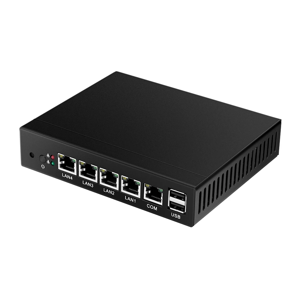 Недорогой мини itx 4 гигабитный Lan j1900 брандмауэр сеть VPN обслуживающий