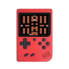 New Portable RS-6A Retro Mini Handheld Game Console 8-Bit 3.0 Inch Built-in 168 Kinds Games Color LCD Screen Kids Game Player