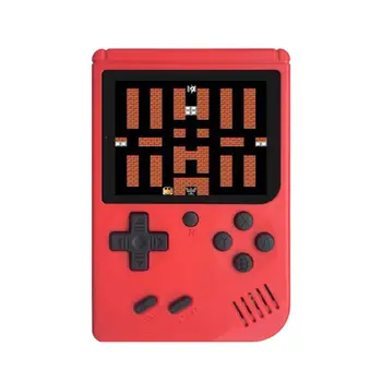 

New Portable RS-6A Retro Mini Handheld Game Console 8-Bit 3.0 Inch Built-in 168 Kinds Games Color LCD Screen Kids Game Player