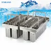 Commercial DIY Ice Pop Mold Ice Lolly Popsicle Moulds 304 Stainless Steel Ice Cream Molds 20 Cells per Batch with Stick Holder 6