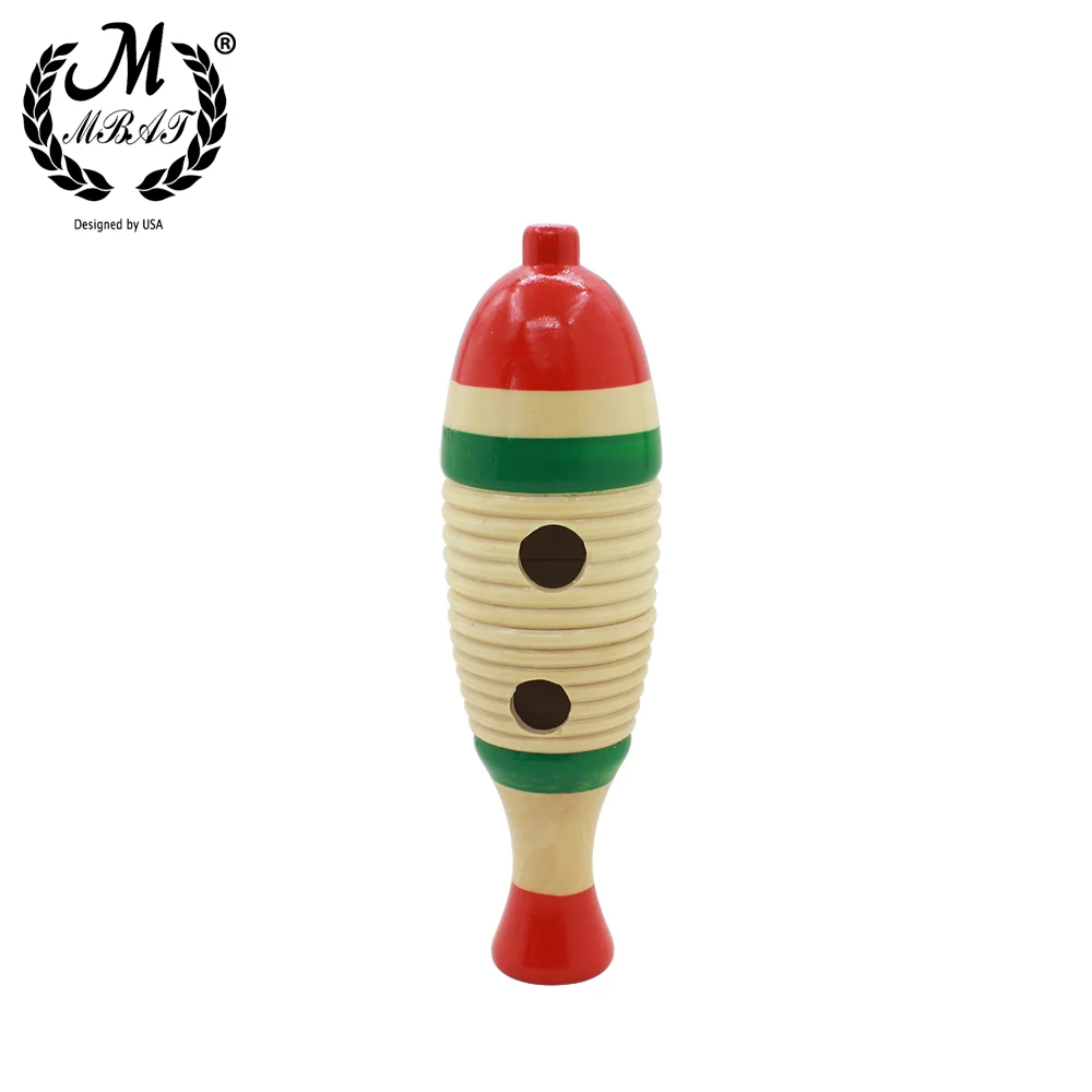M MBAT Wooden Fish Toy Game Percussion Instrument Toddler Music Learning Children's Christmas Gift Toy Baby Educational Toys