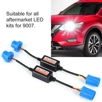 

9004/H4/H13Car LED Headlight Decoder Radio Audio Anti-Interference Eliminate Computer Malfunctions LED Filter Noise Cancellation