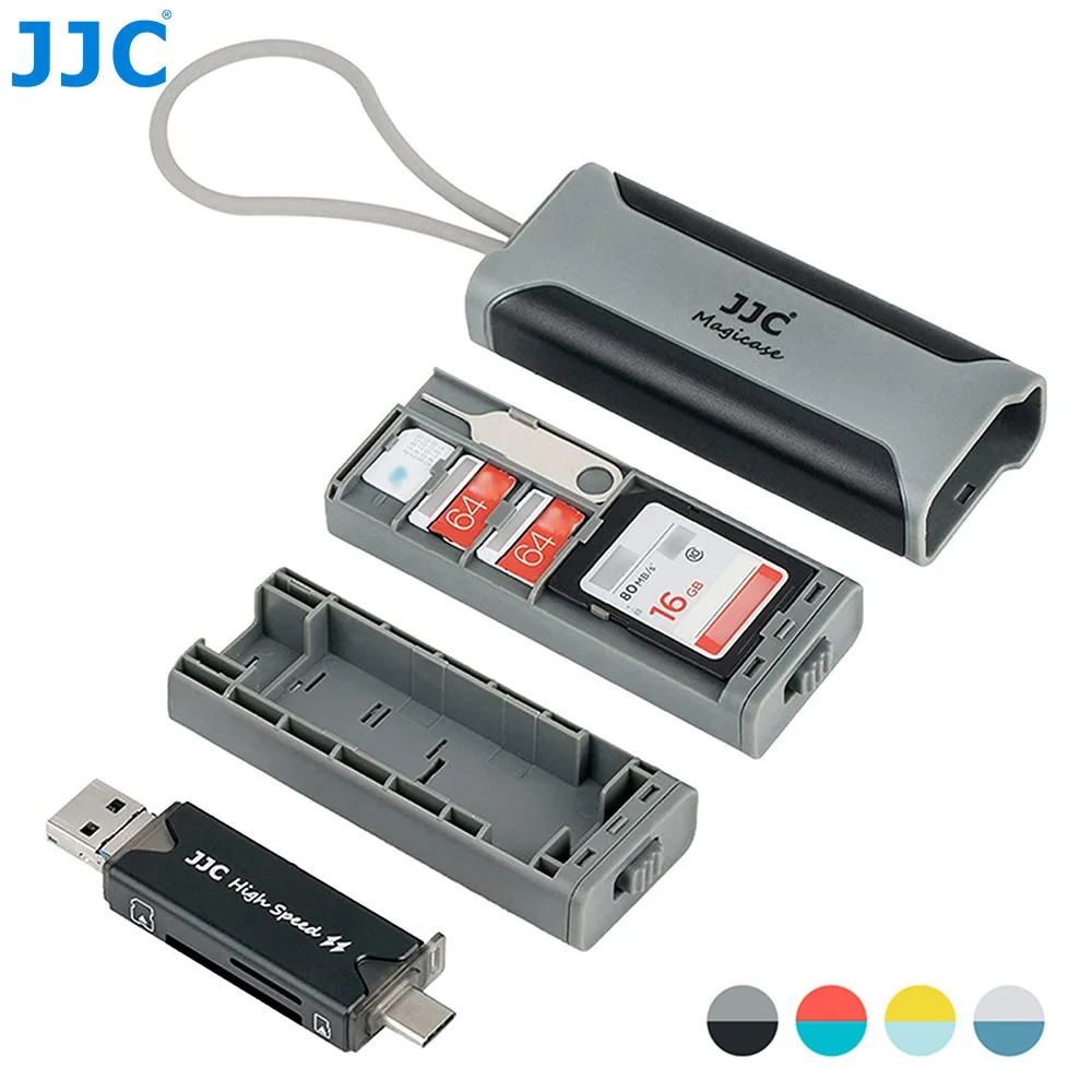 Устройство для чтения карт SD и Micro JJC USB 3 0 чехол адаптер памяти держатель SDXC Microsd