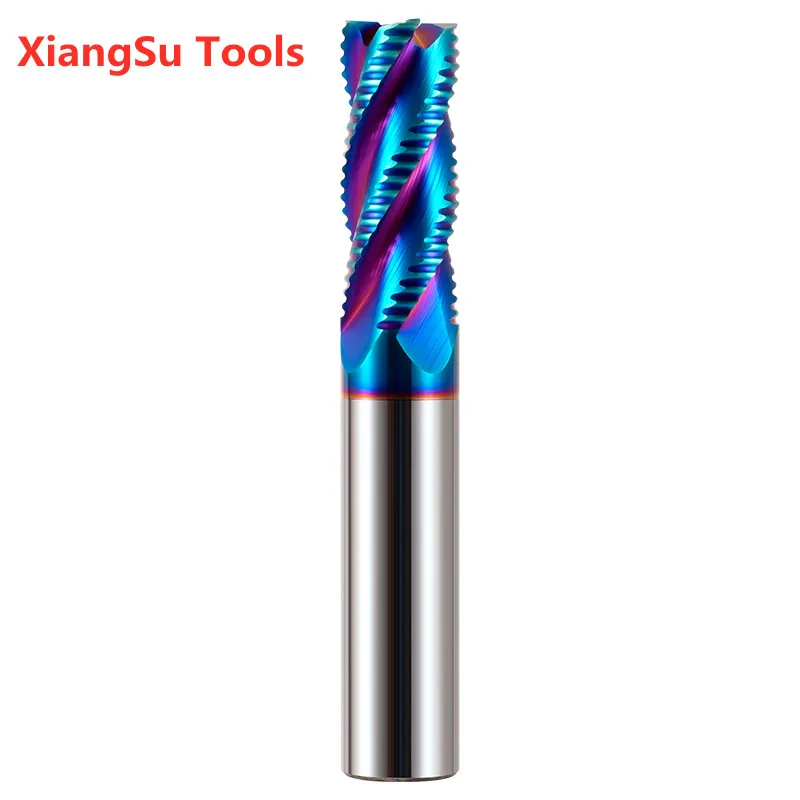 

D4-D5-D6-D8mm 4 флейты Hrc65 черновой обработки Концевая фреза ЧПУ лазерной резки сплава Вольфрам твердосплавные режущие фрезерный станок Инструменты для стали