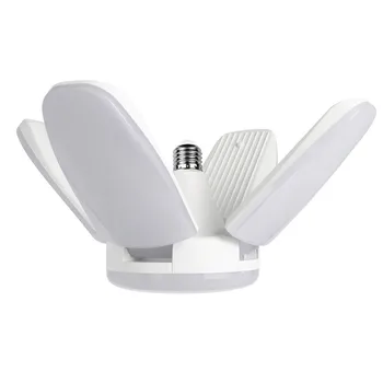

Creative Led Bulb new foldable led garage lamp deformation lamp UFO three-leaf lamp four-leaf deformation diamond bulb