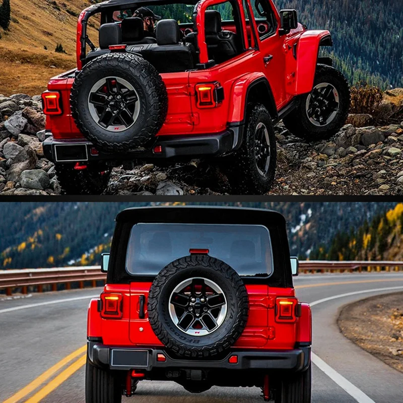 2 шт. светодиодный задний фонарь для Jeep Wrangler JL JLU- Sport Rubicon Sahara