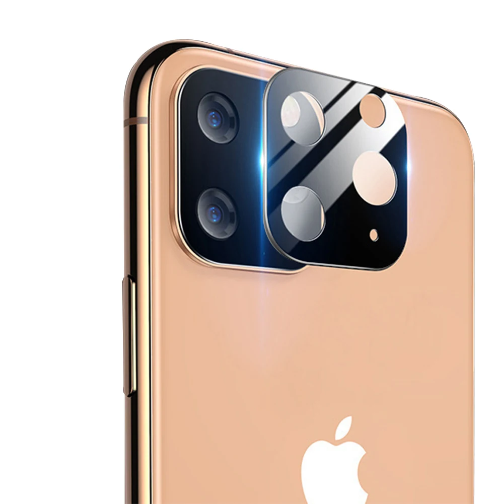 Silver Защитная пленка для камеры из закаленного стекла для iPhone 11 Pro Max, защита от царапин, металлическая задняя камера, Защита экрана для iPhone 11 - Color: Silver