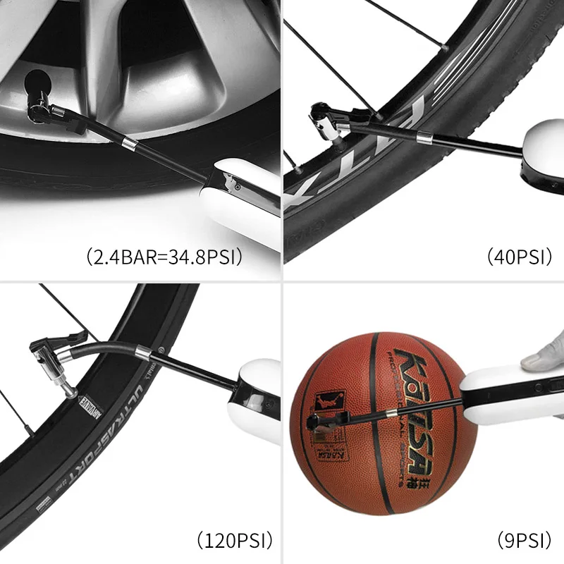 CYCPLUS велосипедный электрический воздушный насос 150 фунтов/кв. дюйм, велосипедный насос с воздушным давлением, USB Перезаряжаемый беспроводной насос для шин, MTB дорожный велосипедный автомобильный насос