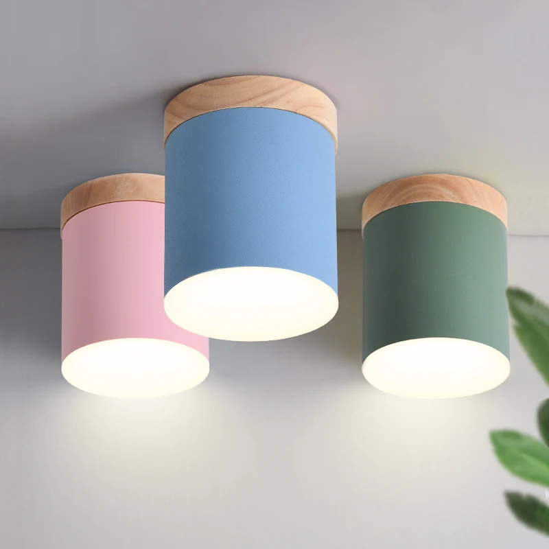  8 Colors AC220V Modern Luxury White Ceiling Indoor Lighting Fixture Bedroom Lamp Living Room LED Li - 4000098741890