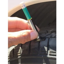 Jauge d'épaisseur de pneu de voiture 69HF, jauge de profondeur automatique, stylo de mesure de 25MM, outil de surveillance d'étrier numérique à code couleur