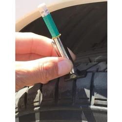 Jauge d'épaisseur de pneu de voiture 69HF, jauge de profondeur automatique, stylo de mesure de 25MM, outil de surveillance d'étrier numérique à code couleur 