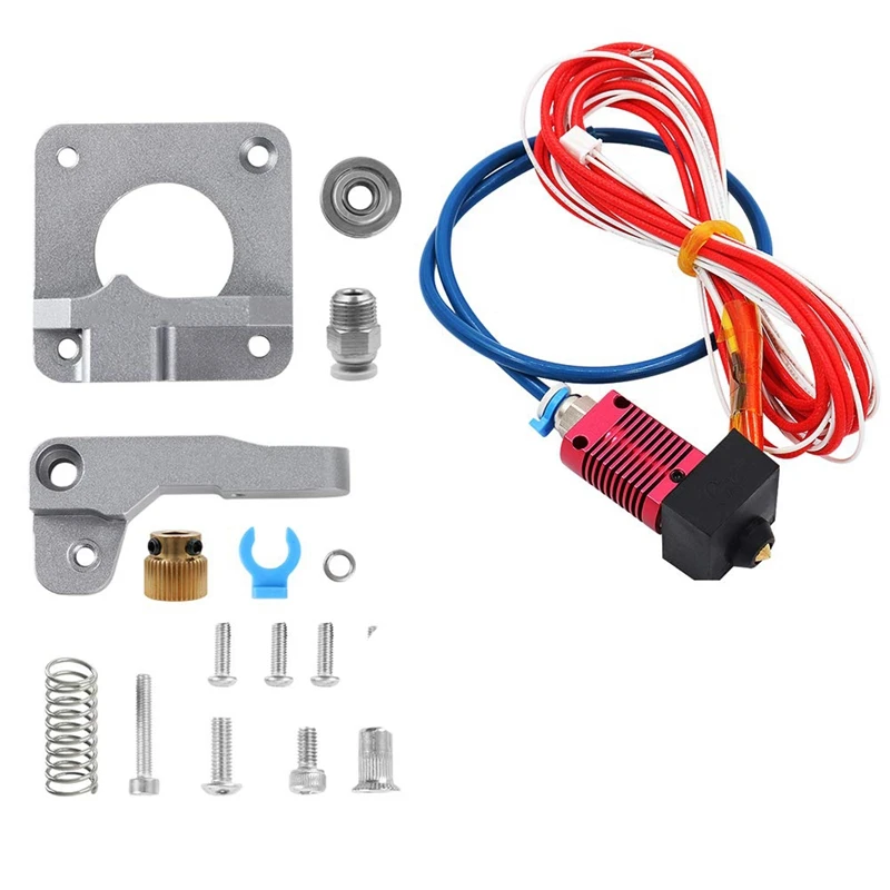 Для Creality Upgrade алюминиевый Боуден пресс и 24V Hotend набор Козерога PTFE Бурдон трубка