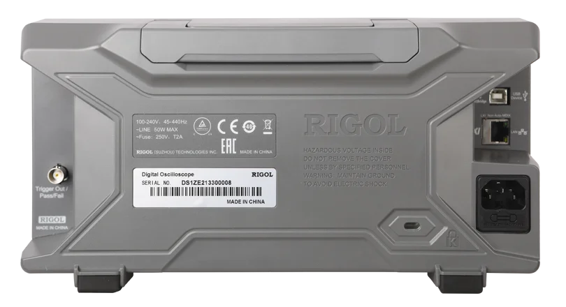 Rigol DS1202Z-E- двухканальный, 200 МГц цифровой осциллограф