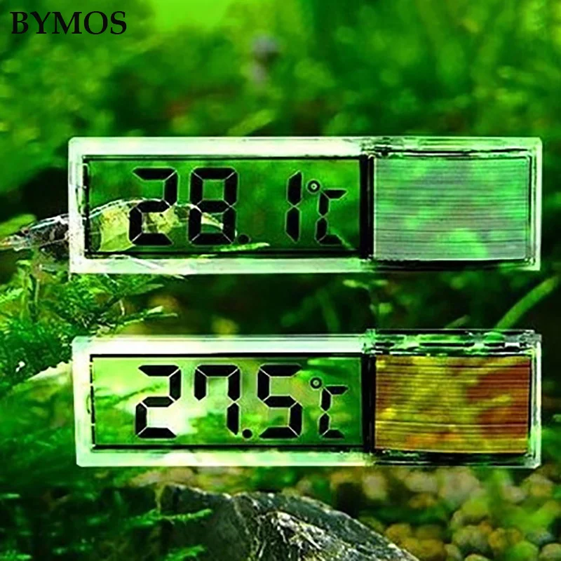 1 шт. ЖК дисплей 3D цифровой Водонепроницаемый аквариумный термометр электронный садок для рыбы Температура
