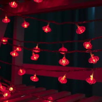 

USB/Battery Powered Lantern LED String Light New Year Festival Decorate Lighting