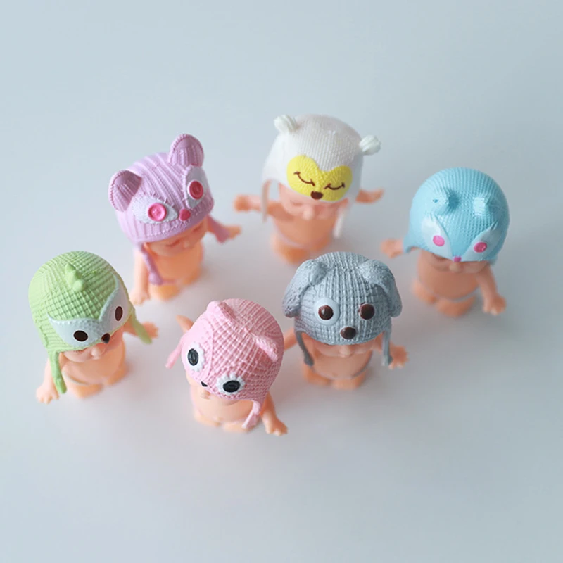 8,5 см, спящие куклы, мини-кукла, Figura Bebe, игрушки, милые реалистичные кавайные фигурки, для новорожденного ребенка, ПВХ кукла, модель игрушки, фигурка любви