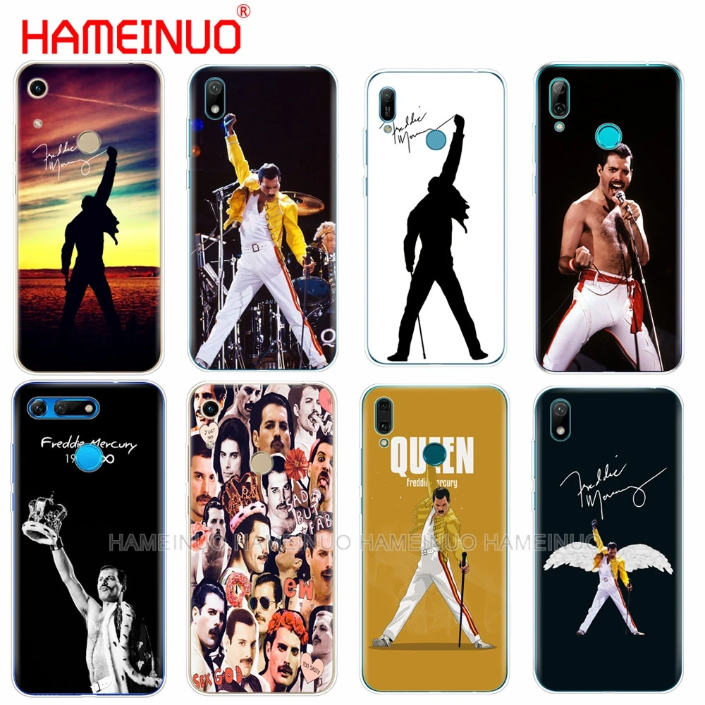 Custodia Protettiva In Silicone Per Huawei Y5 Y6 Y7 Y9 Pro Prime 2019 Honor 8S 8A 20 Lite Pro 10I View 20 V20 Freddie Mercury Queen