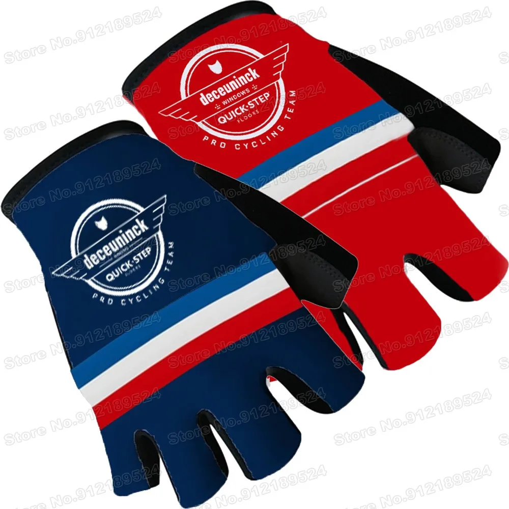France Team 2022 Julian Alaphilippe Cycling Gloves World Champion Quick Step Gel Full Finger Glove MTB Gant Cyclisme Maillot | Спорт и