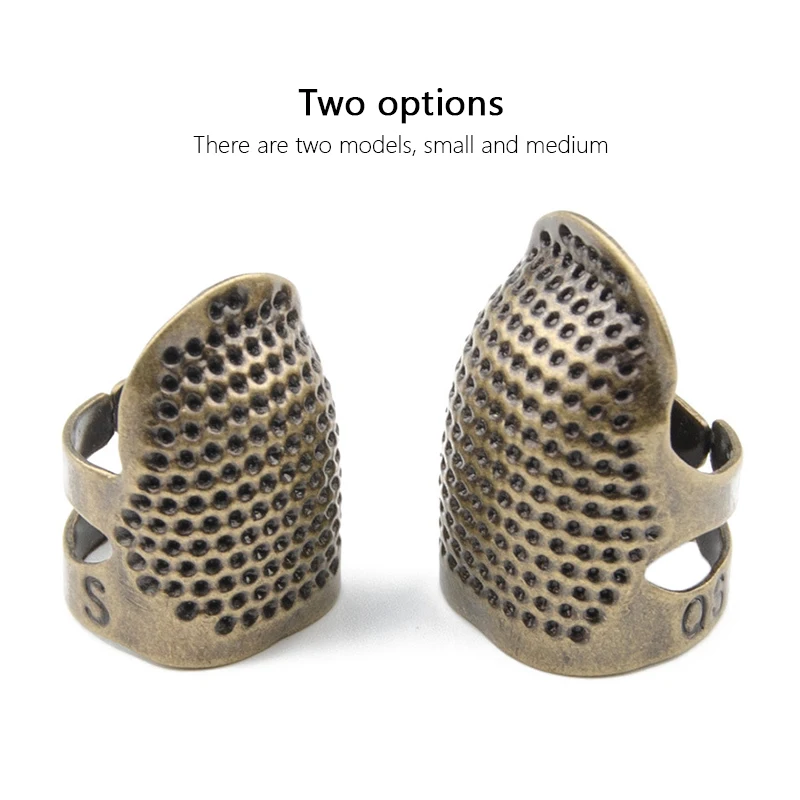Retro Finger Protector Antique Thimble Ring Handworking Needle Thimble Needles Craft Household DIY Sewing Tools home gadgets