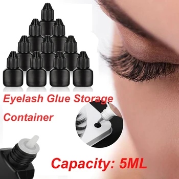 

Grafted Eyelash Glue Empty Bottles Can Be Refilled Home Travel Portable Eyelash Glue Storage Container