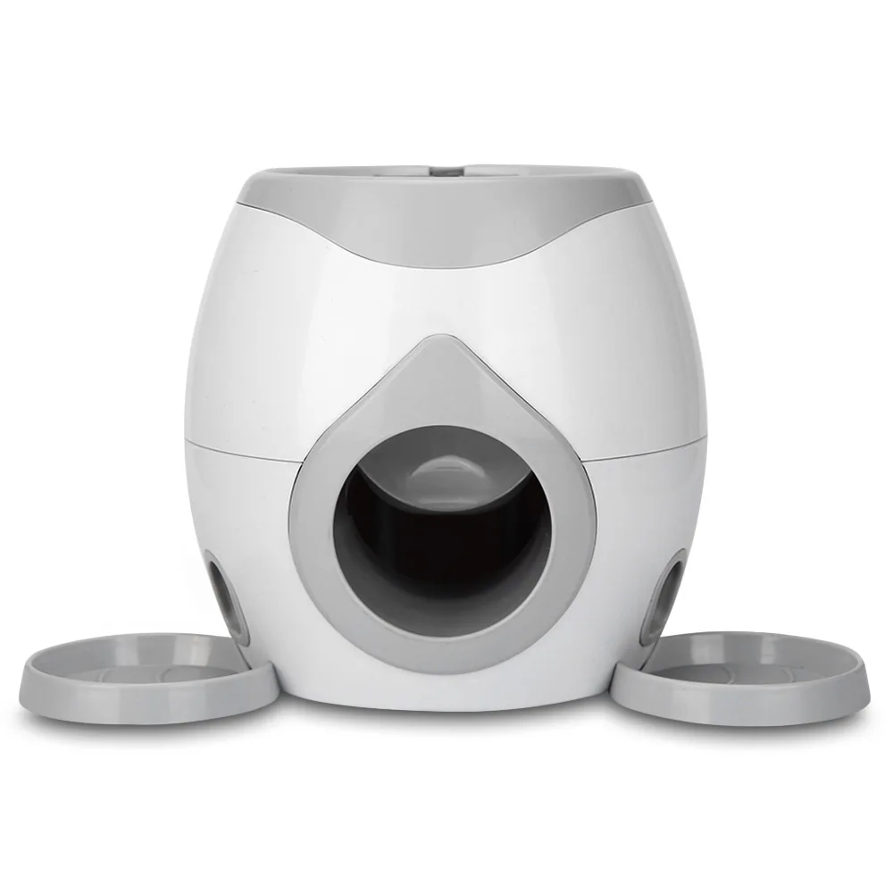 

4 Set Pet Dog Baseball Reward Machine Toy Teddy Golden Retriever Labrador Safe Durable Feeding Spoon Removable Plate Pet Dog Toy