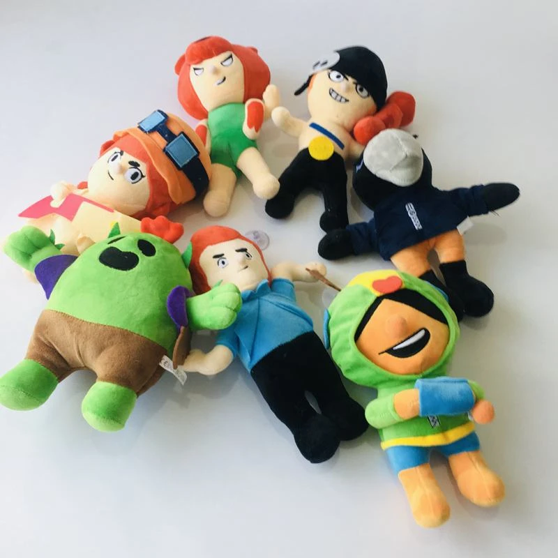 7 Styles Brawling Wars Stars Hero Action Figure Model Toys Brawl Game Cartoon Plush Kids Toy Model Doll Collection Gift For Boy Electronic Plush Toys Aliexpress - brawl stars jars