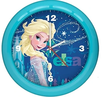 

OROLOGIO FROZEN ELSA DISNEY DA PARETE E DA APPOGGIO DIAMETRO CM. 25,5- 45447TURCHESE