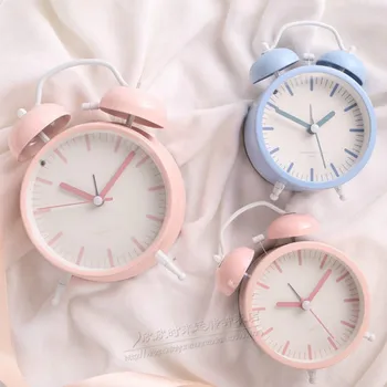 

Table Snooze Alarm Clock Cute Digital Travel Simple Modern Alarm Clock Digital Silent Reloj Alarma Electronic Gadgets JJ60NZ