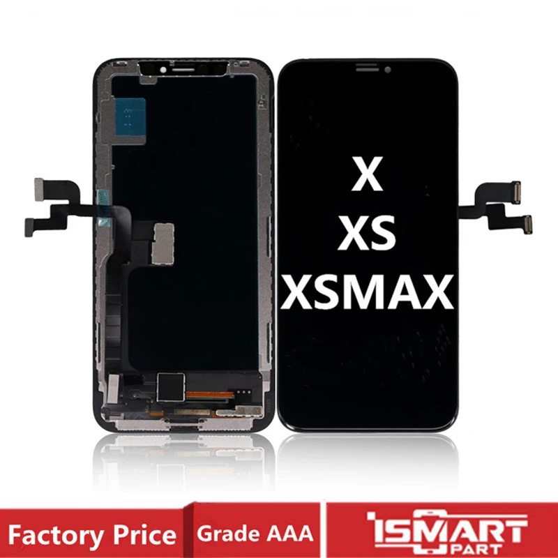 ЖК дисплей OEM для iPhone X с сенсорным экраном и дигитайзером в сборе замена GX мягкий