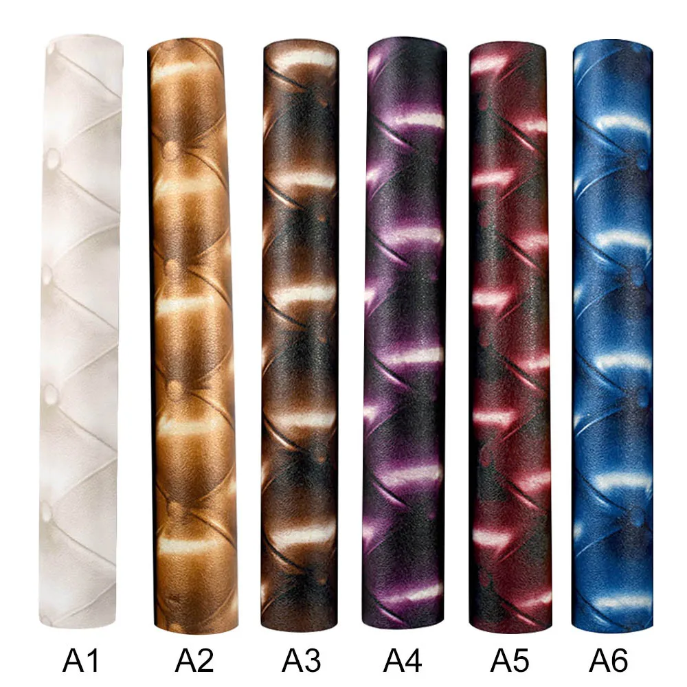 

Leather Soft Package Roll Waterproof Wallpaper European Style 3D Imitation Livingroom Wall Decoration