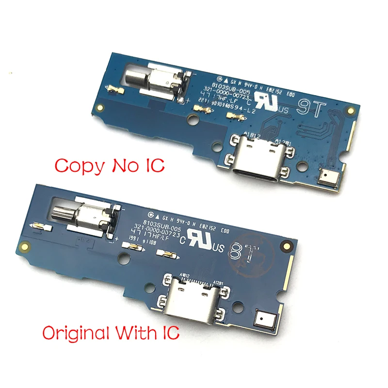 Для sony Xperia L2 usb зарядный порт плата зарядного устройства гибкий кабель с вибрационным двигателем запасные части