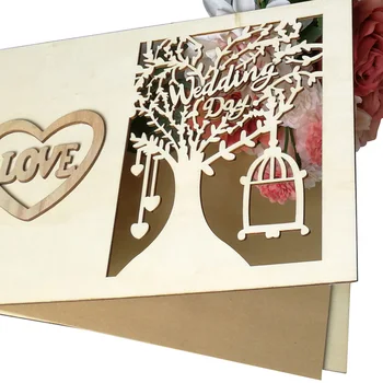 

New Handmade Wooden DIY Signature Sign-in Book Wedding GuestBook Wooden Wedding Guest Book wedding tree Personalised Guest Book