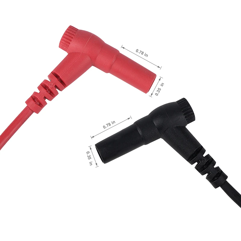 JCD Multimeter Probe Test Leads Pin for Digital Multimeter Needle Tip Multi Meter Tester Lead Probe Wire Pen Cable 20A 1000V