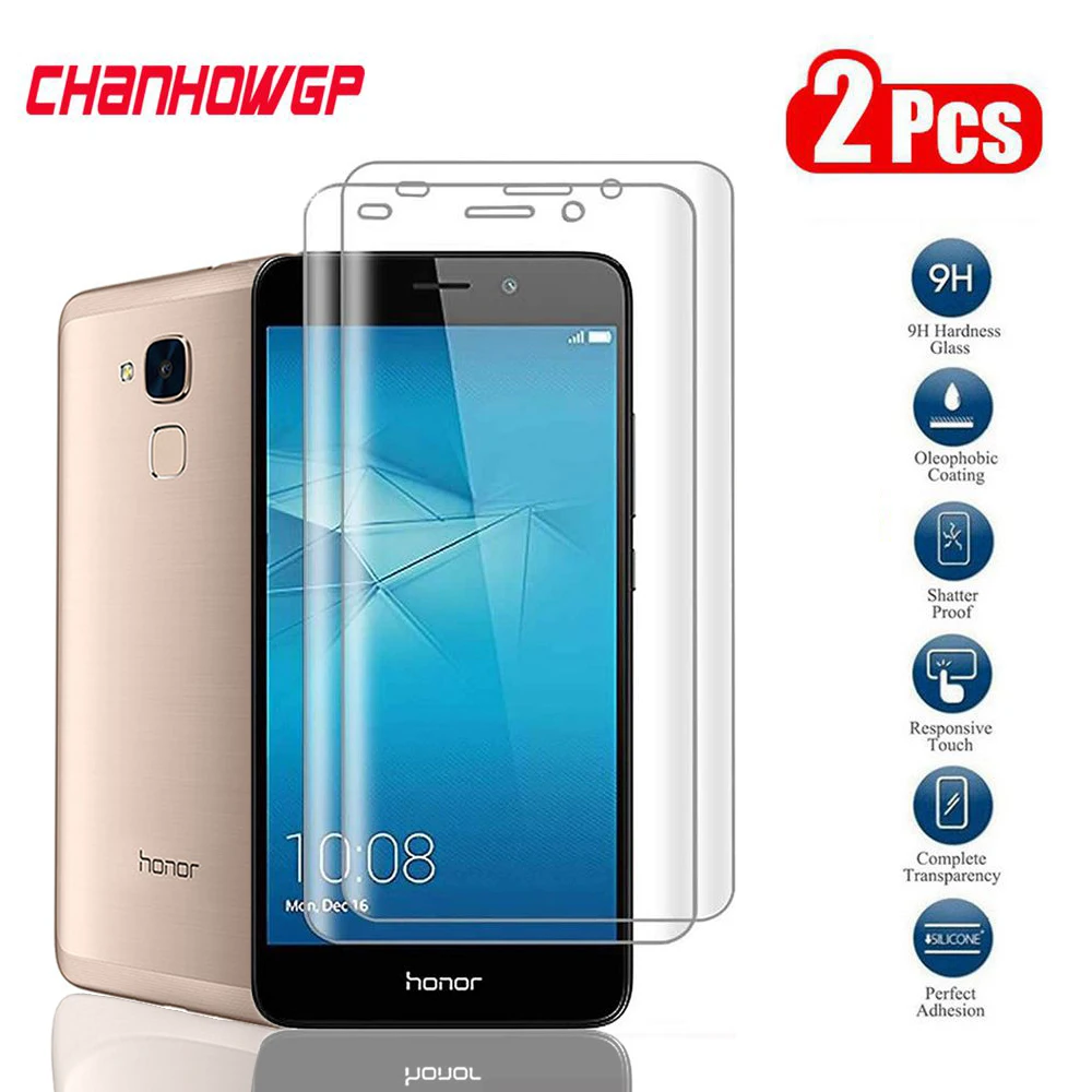 

2pcs 9H Tempered Glass For Huawei Honor 7 Lite 5C GT3 GR5 Mini NEM-L21/L22/L31/L51/AL10/TL00 5.2 in glass Screen Protector film