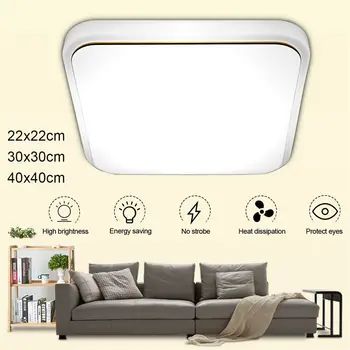 

Ceiling led lighting lamps new square modern bedroom living room lamp surface mounting balcony 12w 24w 36w ceiling