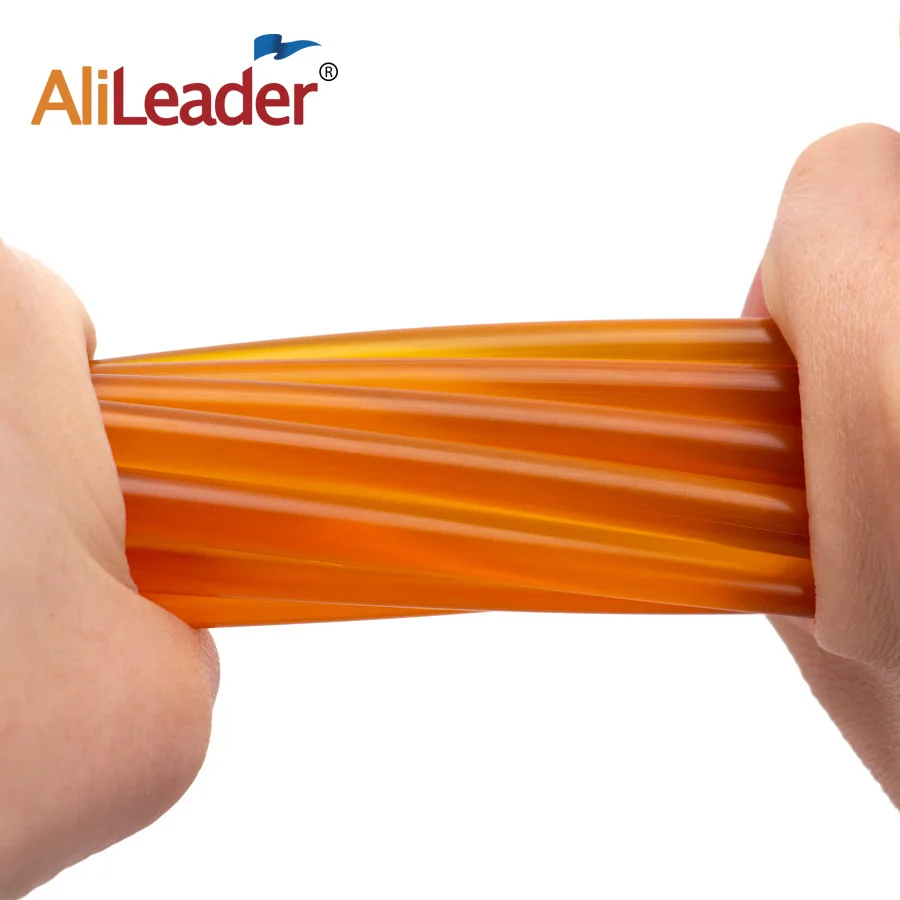 

Alileader Cheap Hair Extension Hot Sticks 10 Pcs / set 7mm Transparent Hot Glue Sticks Hot Melt Glue Stick 100mmx7mm