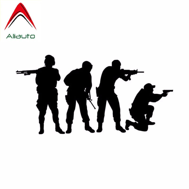 Aliauto персональная Автомобильная наклейка командная армейская стрельба