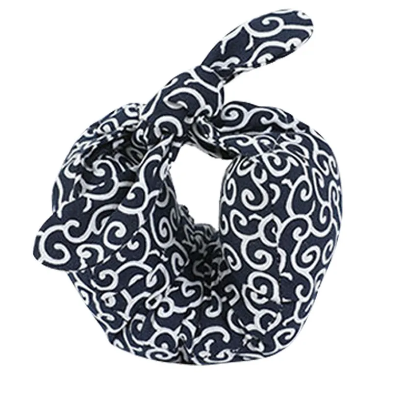 Трансер японский стиль ошейник для собак банданы декоративный кошачий шарф сумка дизайн милые нагрудники забавные аксессуары для питомцев поставка 908 - Цвет: Dark Blue
