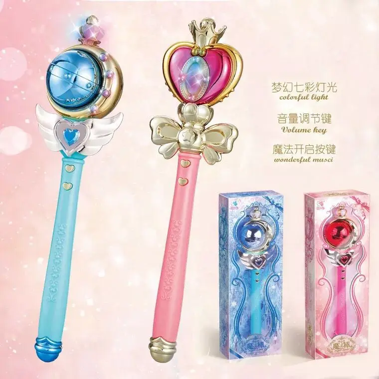 

Flower Fairy Large Size Magic Wand LED Light Music Balabala Little Magic Fairy Magic Wand Children Christmas Toy