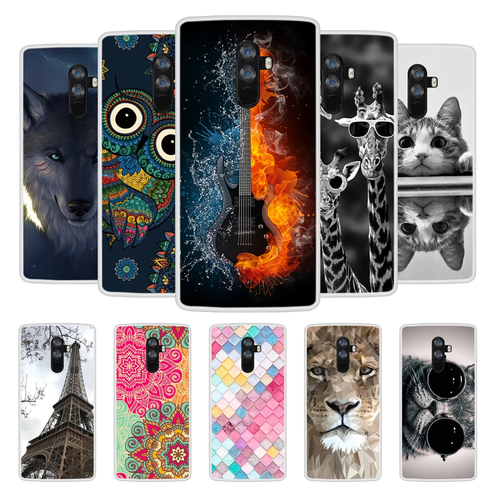 Phone Case for Doogee X5 Soft Silicone TPU Chic Pattern Painted In Stock |