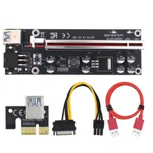 Adaptateur de câble PCI E Riser 009S 16X, carte graphique USB 3.0, 1 pièce
