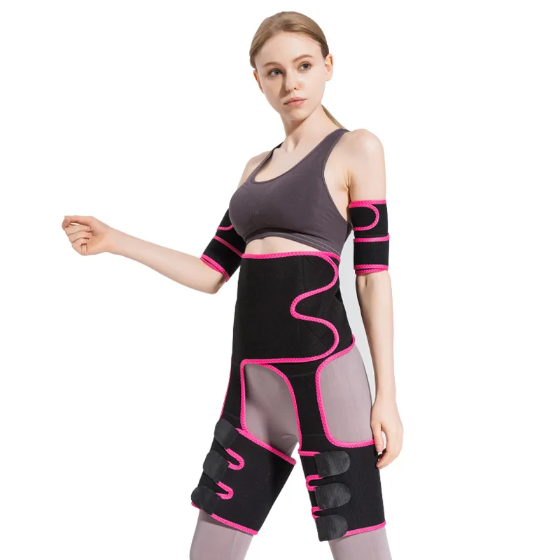 Hip Lifting Burst into Sweat Waist Shaping Belt Sports Bodybuilding Adjustable One-Piece Waist Corset Gaiter