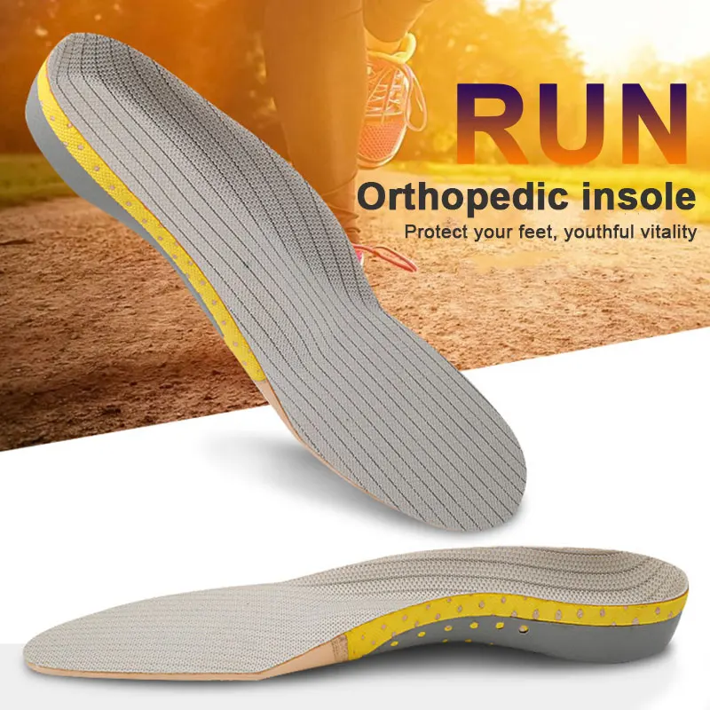 Orthotic Insole Sports Insole Health Soft Motion Grey 2pcs Silica Gel Massage Comfortable Environmental Protection