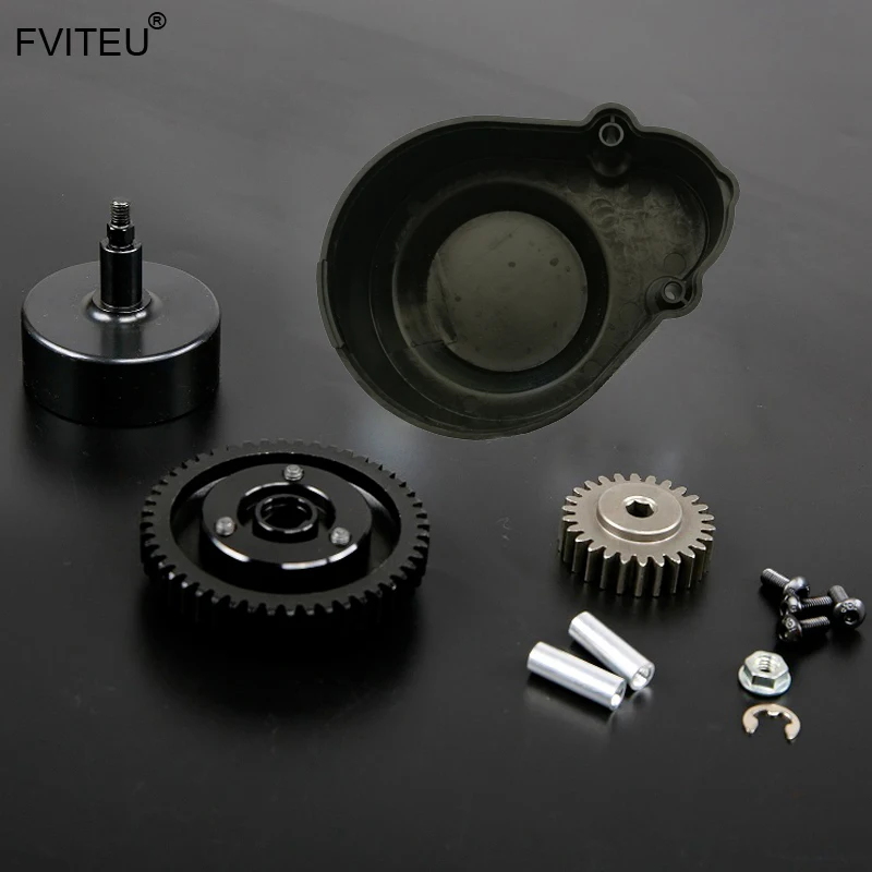 

FVITEU New 48T/26T Metal Super High Speed Gears set(with clutch bell) for Rovan 1/5 scale gas rc baja 5b ss