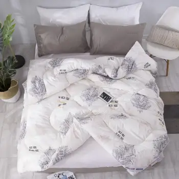 

Warm Winter Thicken Comforter/ Duvet/ Quilt Core Down Fabric Microfiber Fill Washable Bedding Set Alternative Duvet for Home