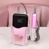 35000RPM Nail Drill Machine For Manicure Nail File With Heart Screen Acrylic Electric Nail Drill Milling Cutter Nail Art Tools 5